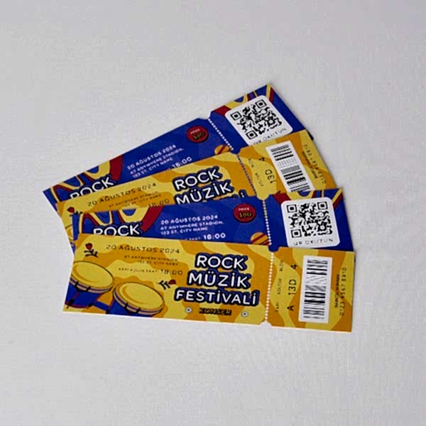 Bilet Baskı 2