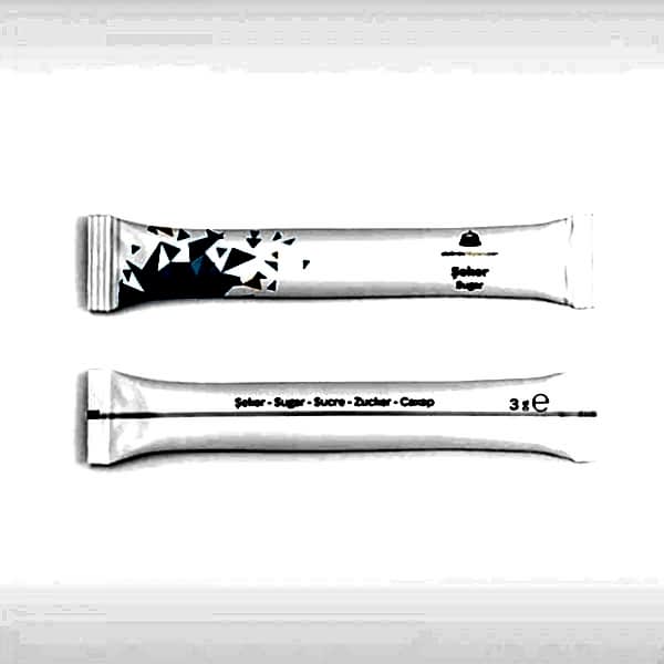 Baskılı Stick Beyaz Şeker