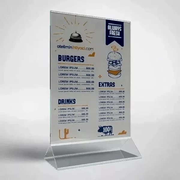 Delta Föylük ve Menü Tutucu 4