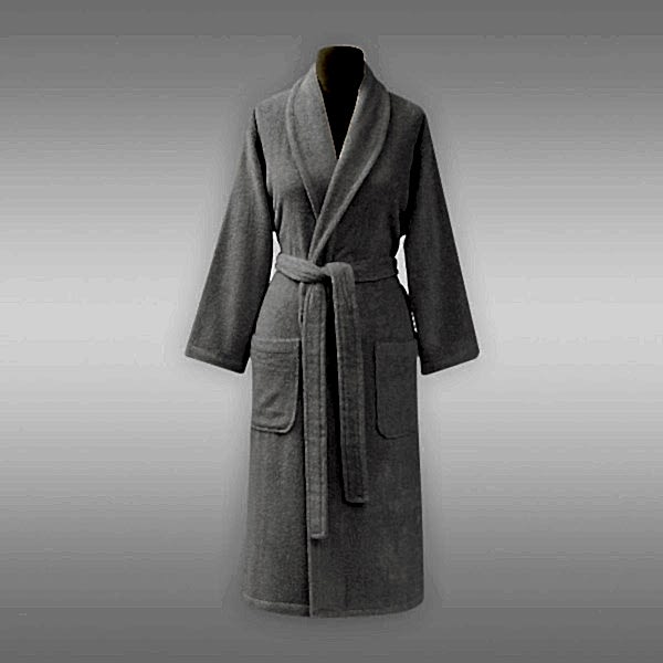 Otel Tipi Şal Yaka Bornoz 20/2 Ring 1100 gr XL