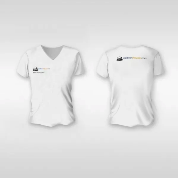 Promosyon V Yaka Tişört 3