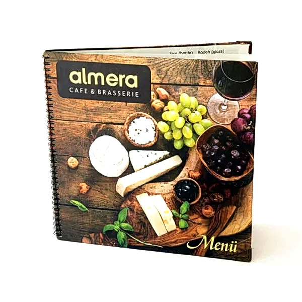 Sert Karton Kapak Menü 1