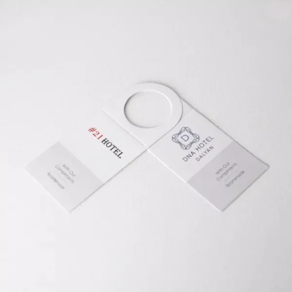 Şişe İkram Kartı - Otel İkram Kartı 2