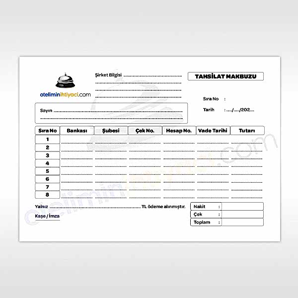 Tahsilat Makbuzu