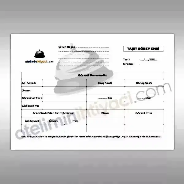 Taşıt Görev Emri