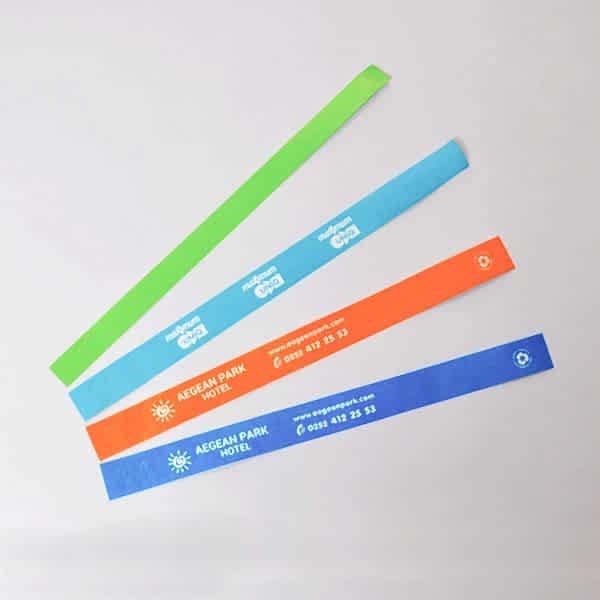 Tyvek Kağıt Kol Bilekliği