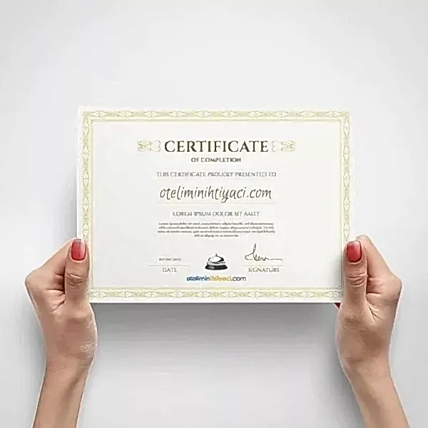 Yaldızlı Sertifika 2